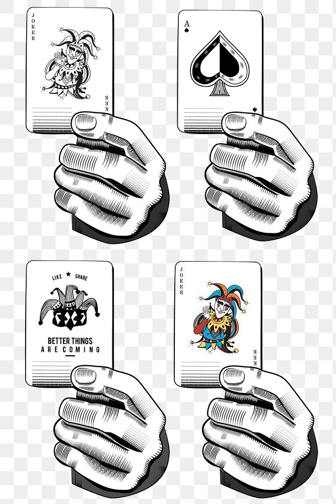 Casino playing cards png collection