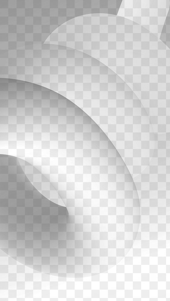 Twisted 3D texture png transparent background, abstract design