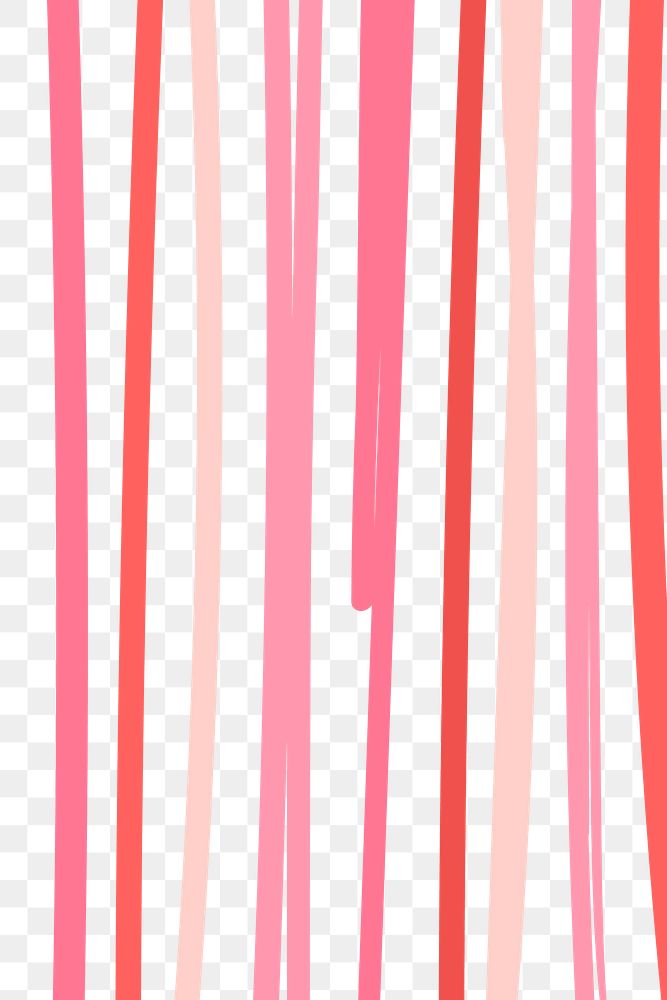 Pink stripes png transparent background, cute pattern design