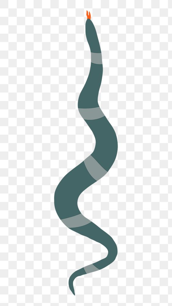 Alchemy snake symbol png mystic clipart illustration minimal