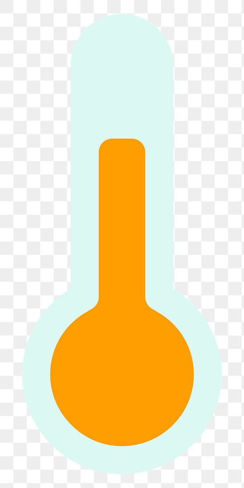 Thermometer temperature png icon symbol transparent background