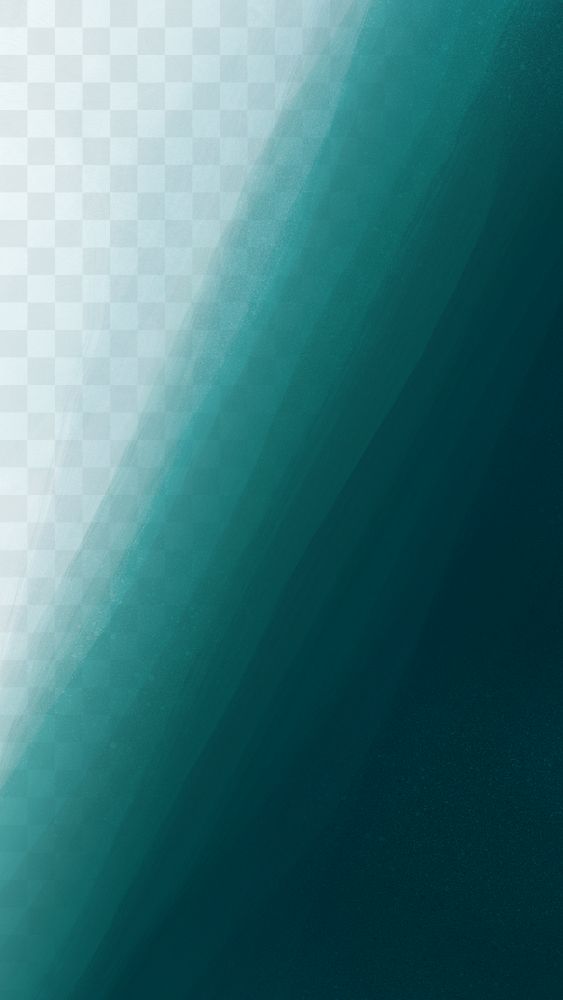 Turquoise png watercolor texture transparent background