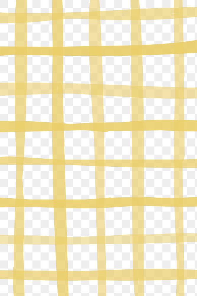 PNG yellow grid pattern transparent background