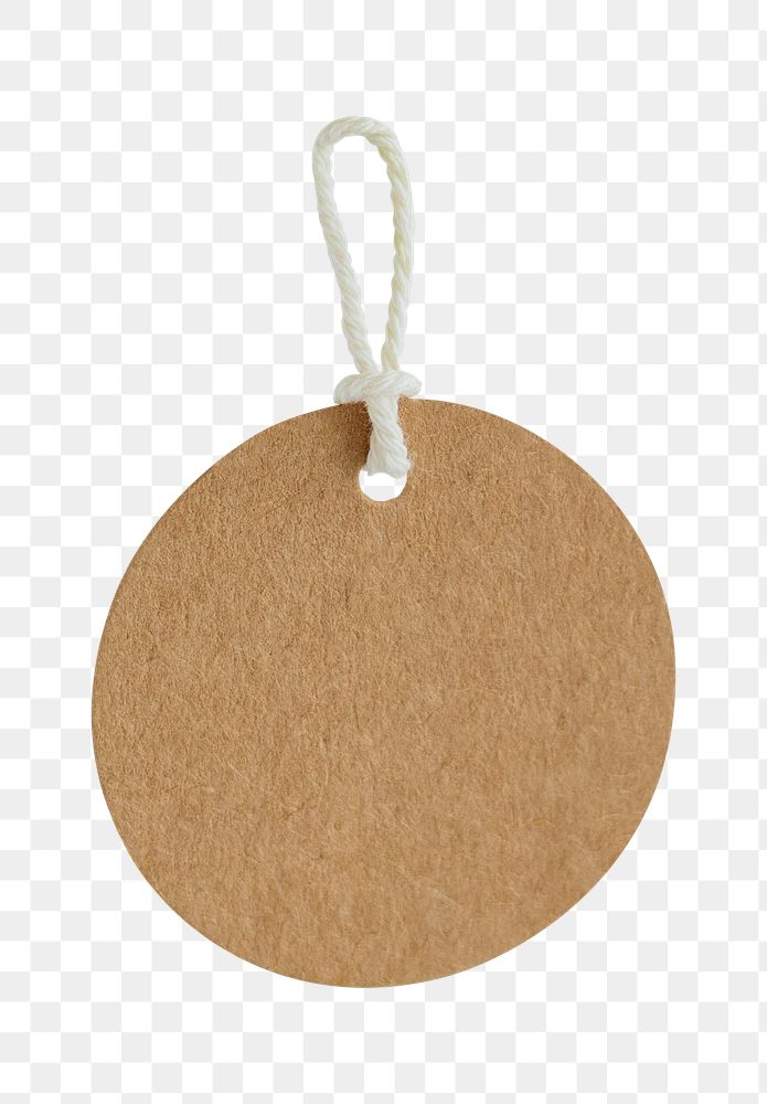 Round handmade studio label mockup