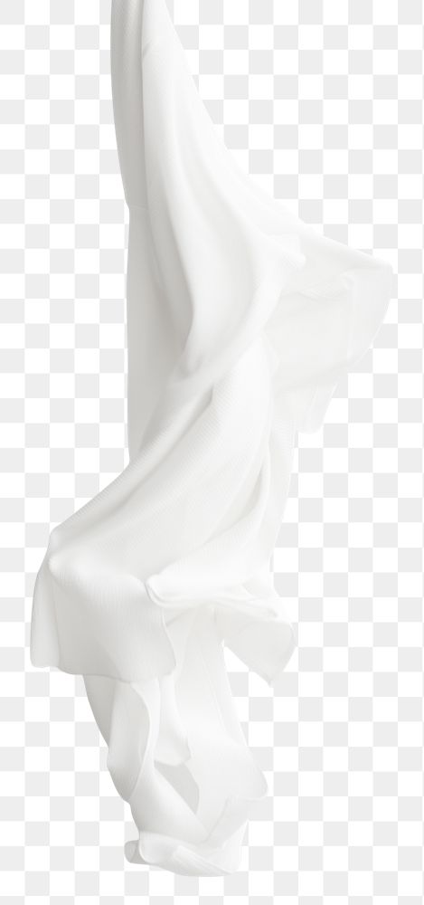 White fabric texture design element