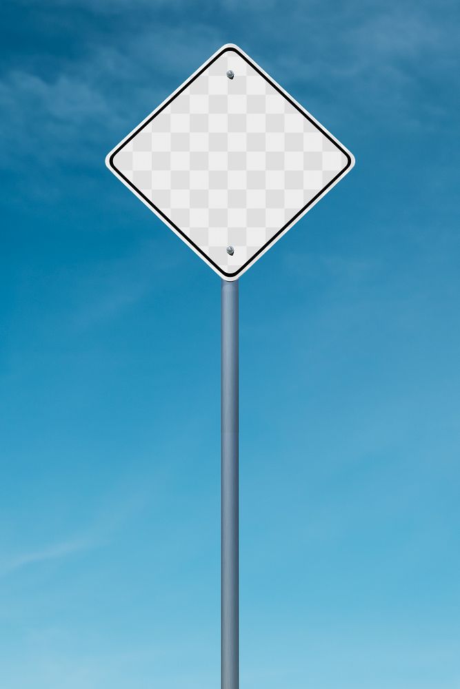 3d Traffic Sign Mockup Png Premium Png Rawpixel