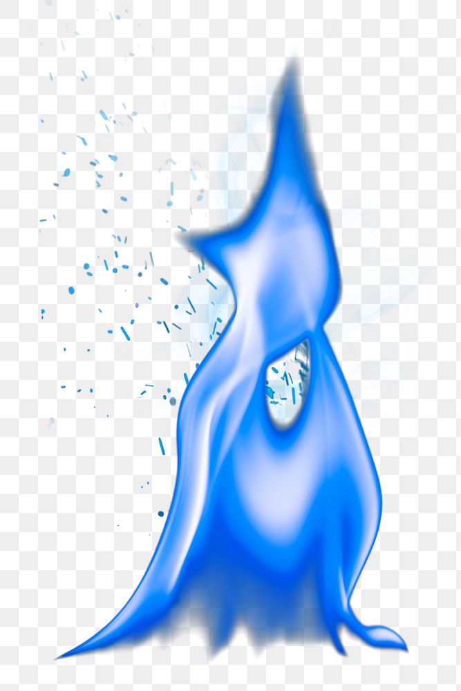 Aesthetic flame png sticker, realistic burning fire transparent image
