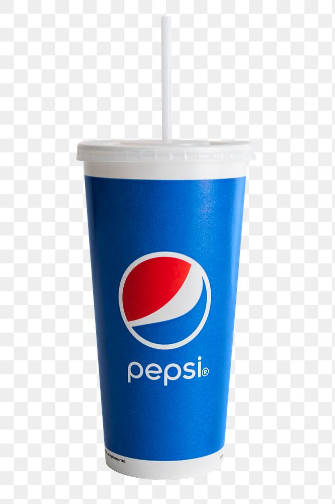 Beverage in a disposable cup from Pepsi. JANUARY 29, 2020 - BANGKOK, THAILAND