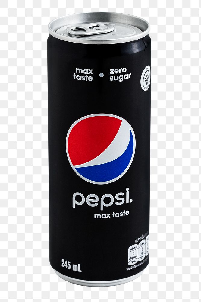 Cold Pepsi max taste in a can. JANUARY 29, 2020 - BANGKOK, THAILAND