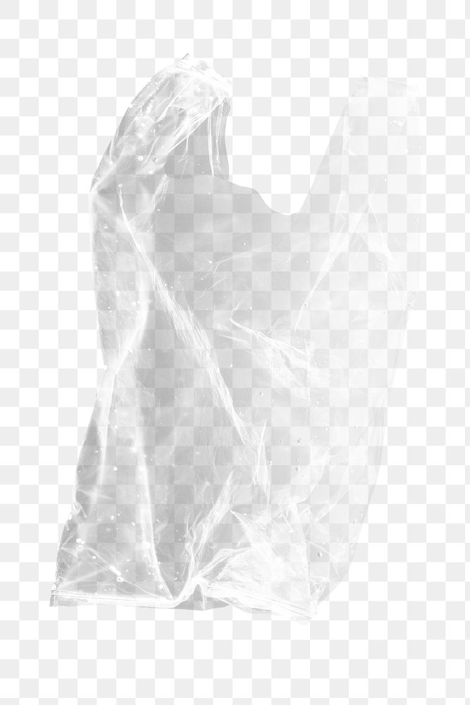 Single-use plastic bag pollution 