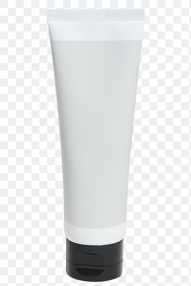 White beauty care tube design element