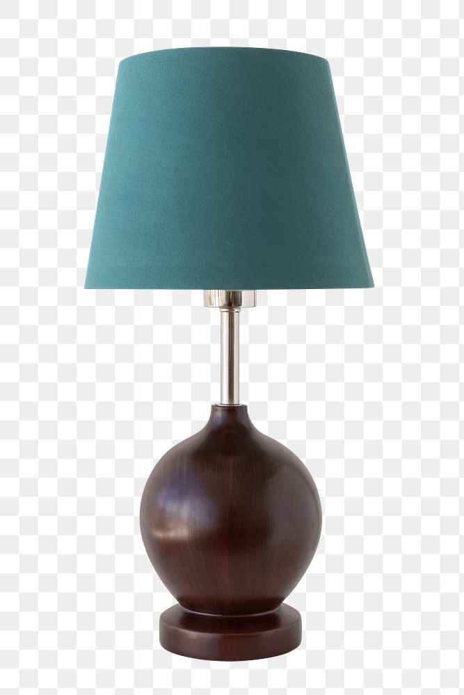 Retro decorative table lamp design element