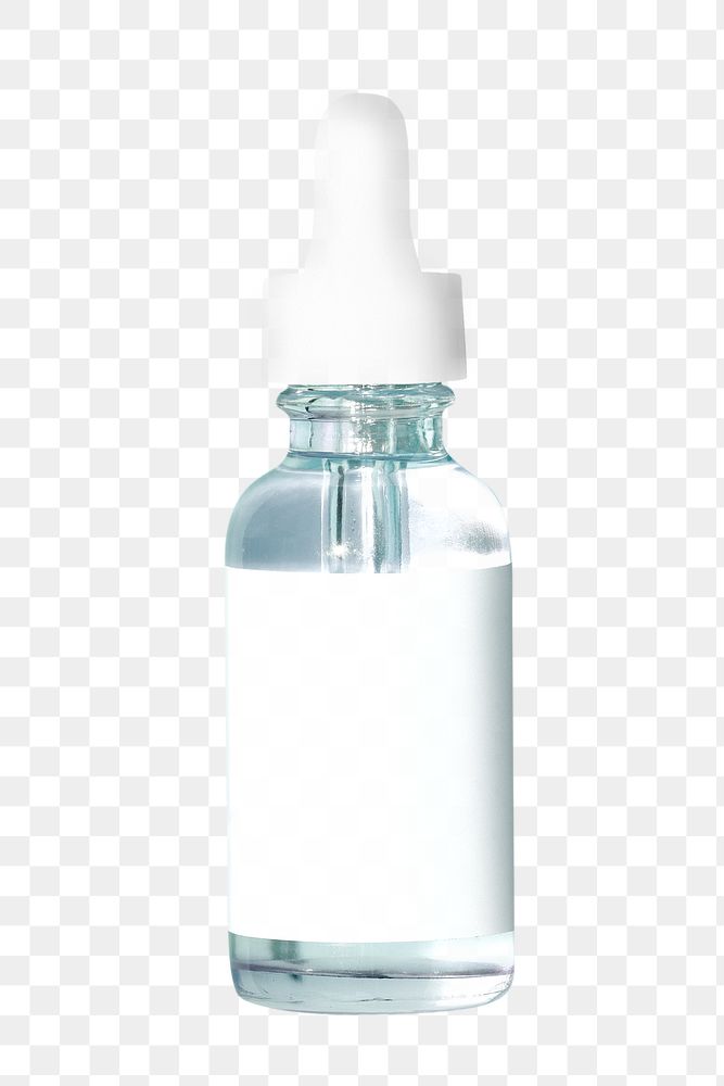 Dropper bottle png, product packaging design