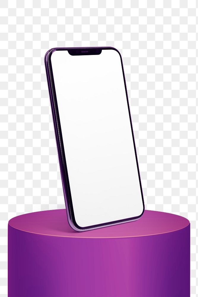 Phone screen png, design space