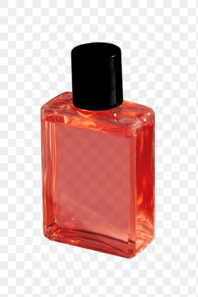 Perfume bottle png, beauty product packaging