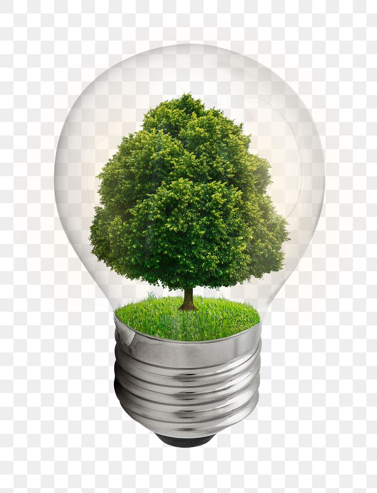 Sustainability ideas png sticker, transparent background