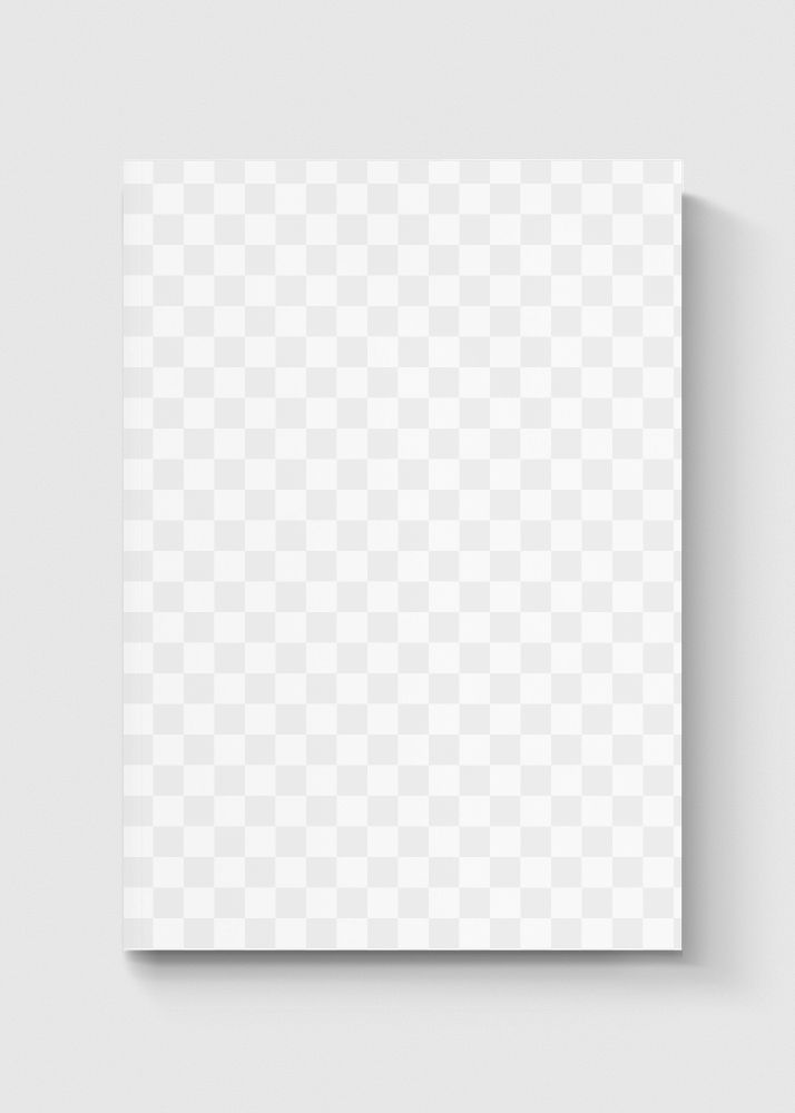 Png transparent magazine mockup flat lay