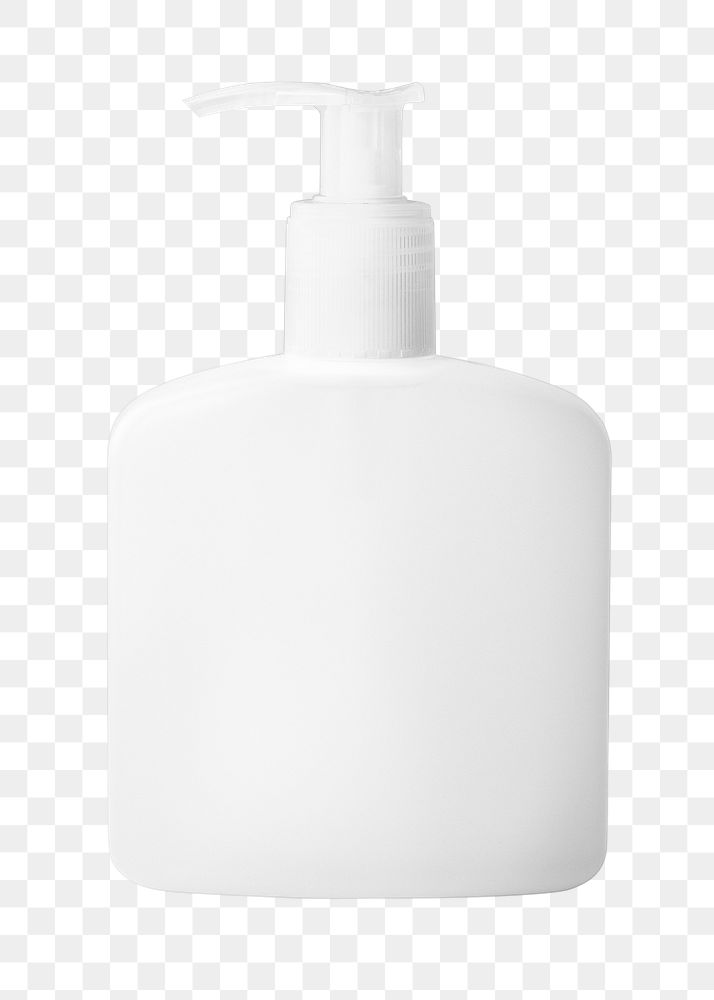 Pump bottle mockup png with transparent background 