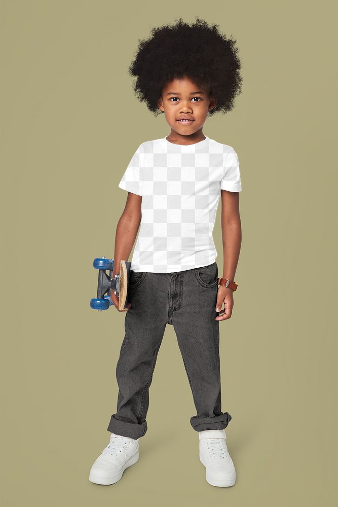 Black boy wearing png t-shirt | Free PNG - rawpixel