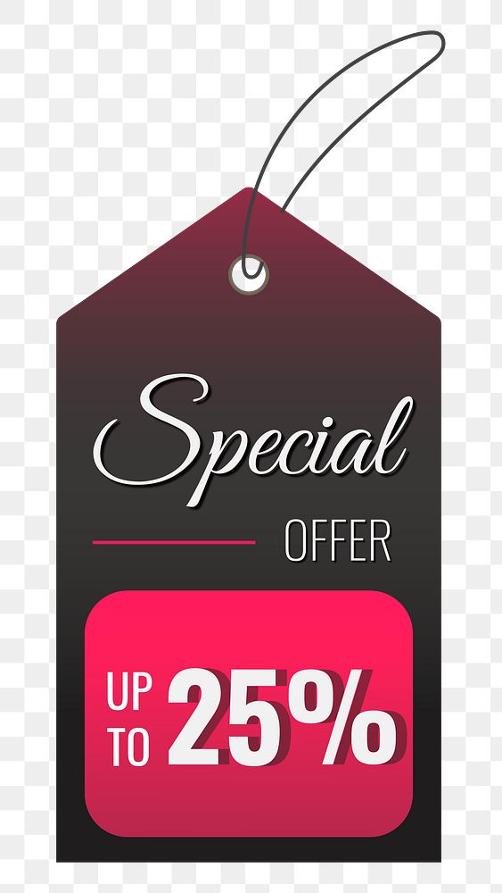 Special offer png tag sticker, | Free PNG - rawpixel