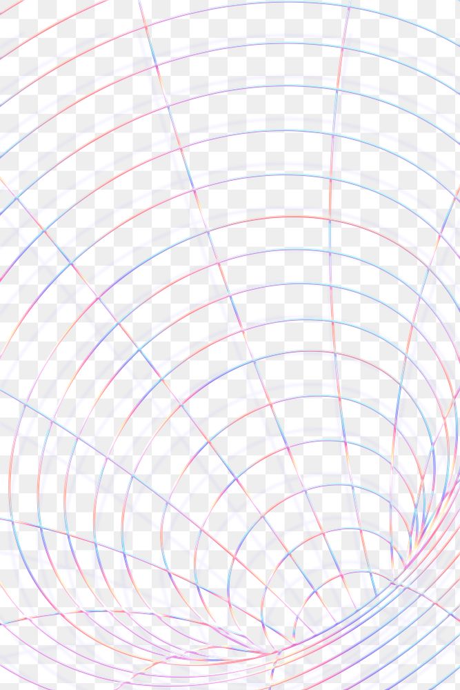 3D mystery vortex pastel png pink