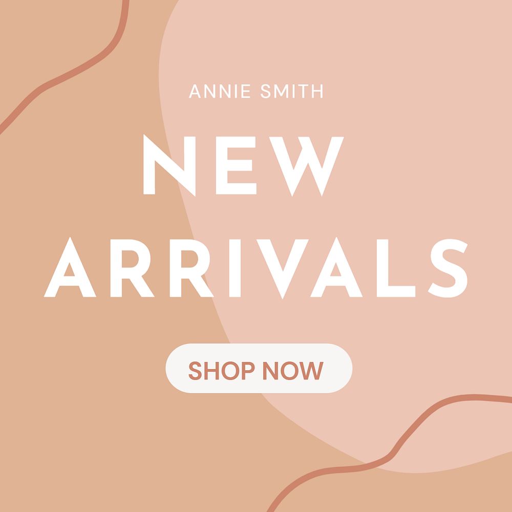 Cute shopping Instagram ad template, editable pastel design