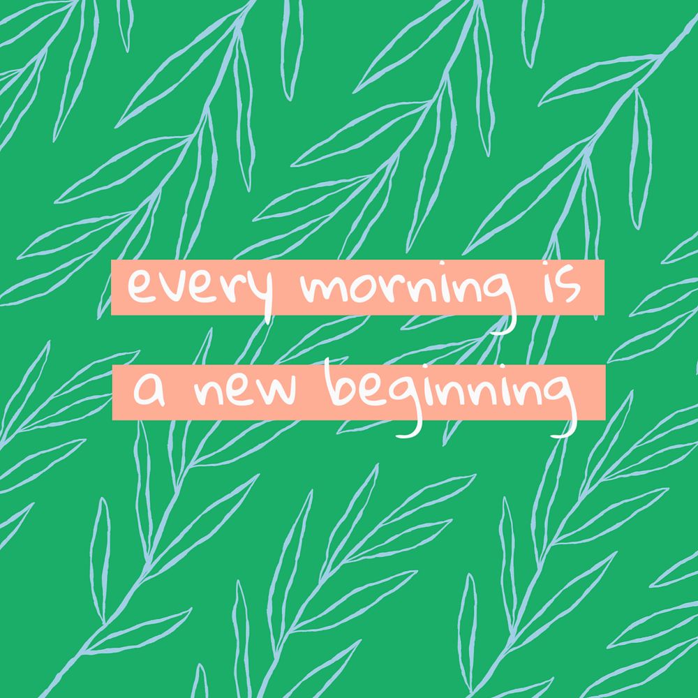  Inspirational quote Facebook post template, aesthetic design