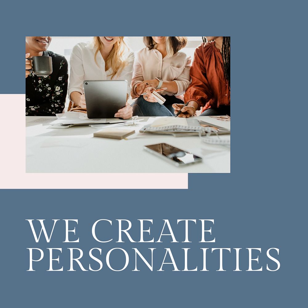 Fashion business Instagram post template, modern design