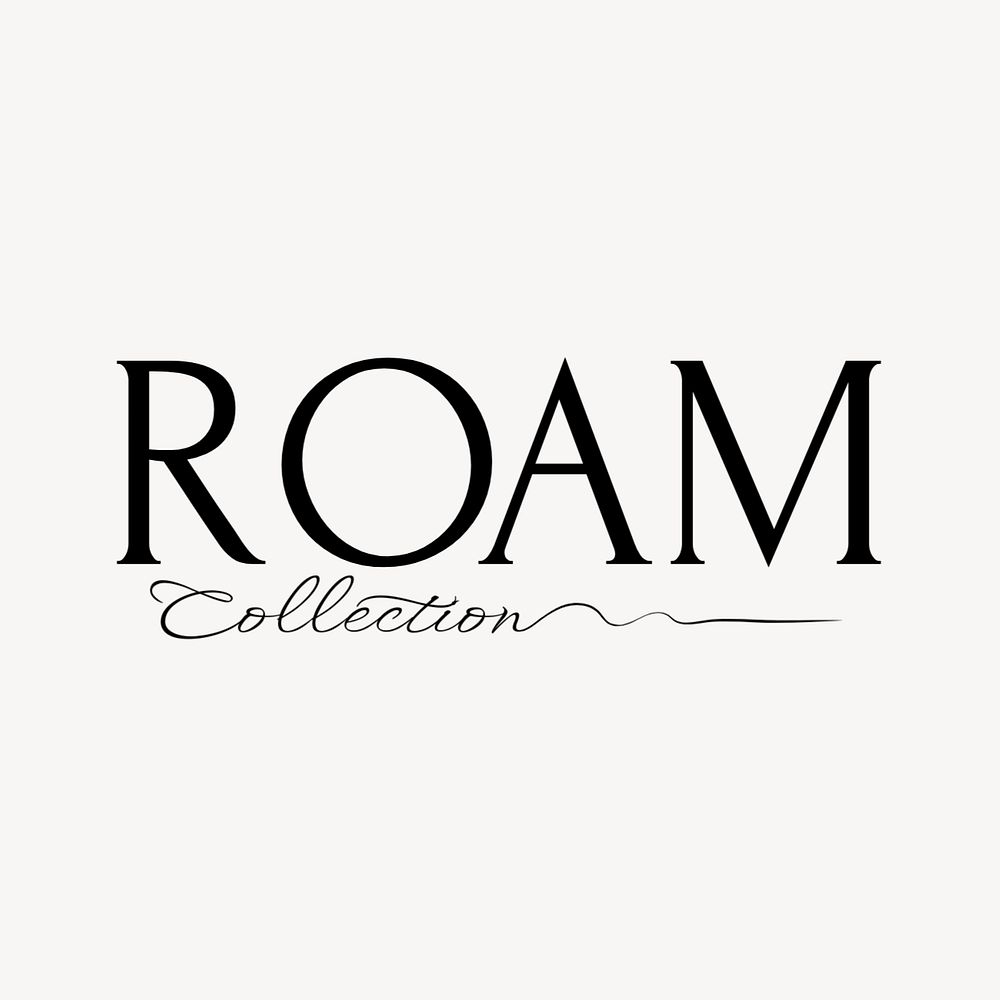 ROAM business logo editable template