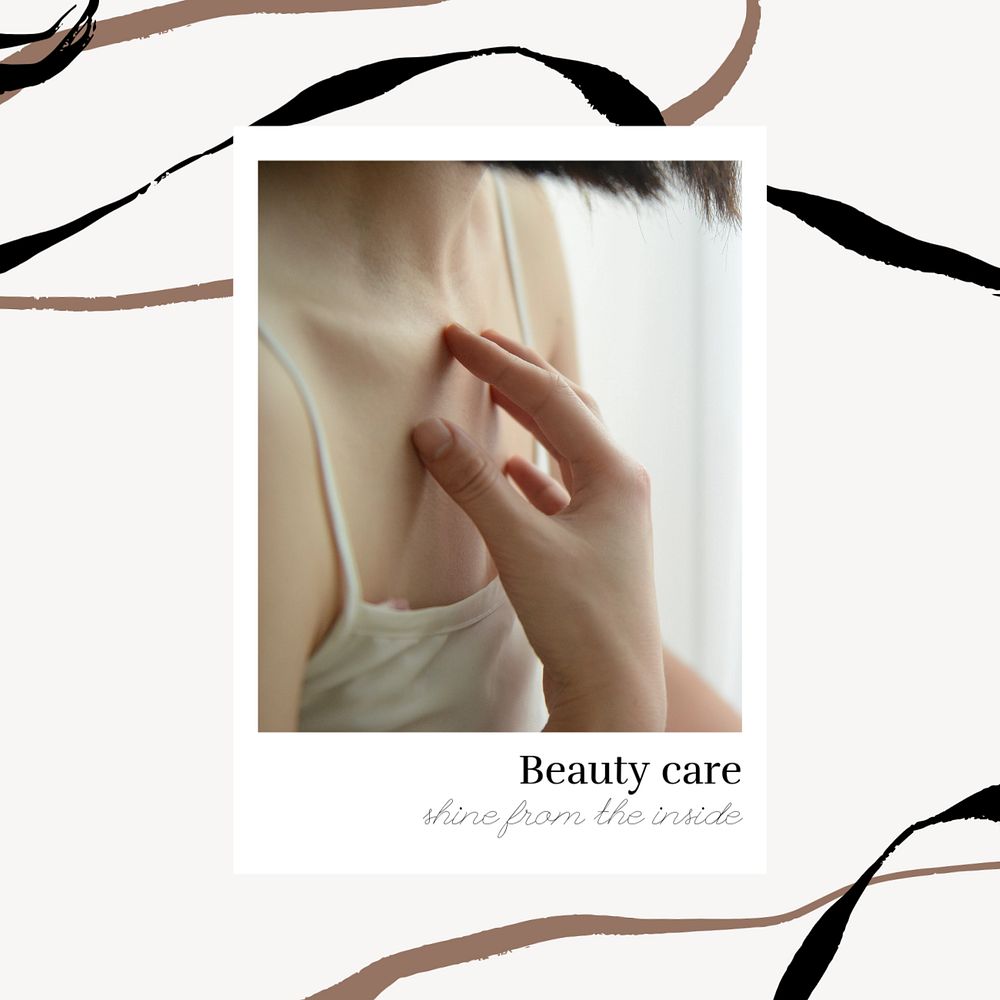 Beauty care Instagram post template