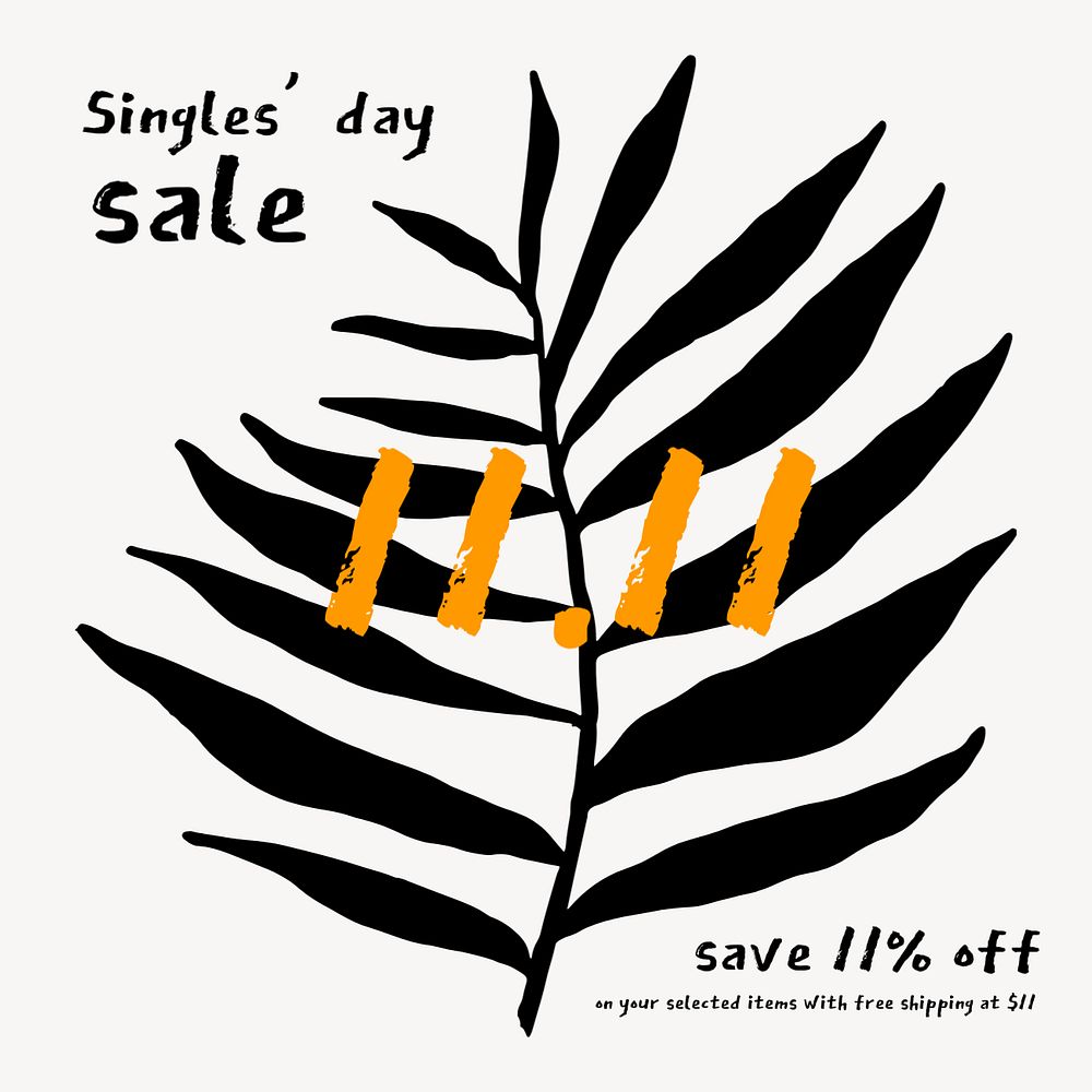 Sale aesthetic Instagram post template