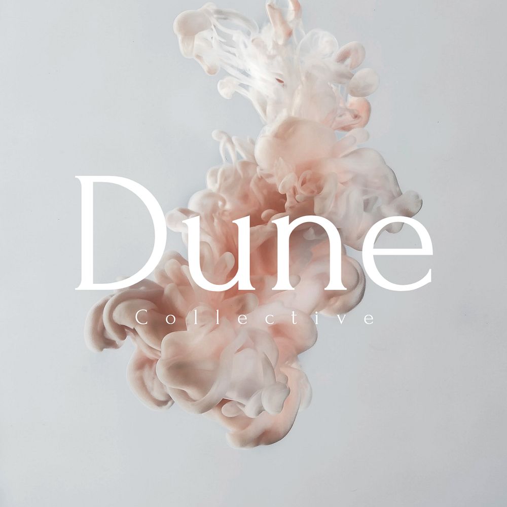 Dune collective logo template, professional business design