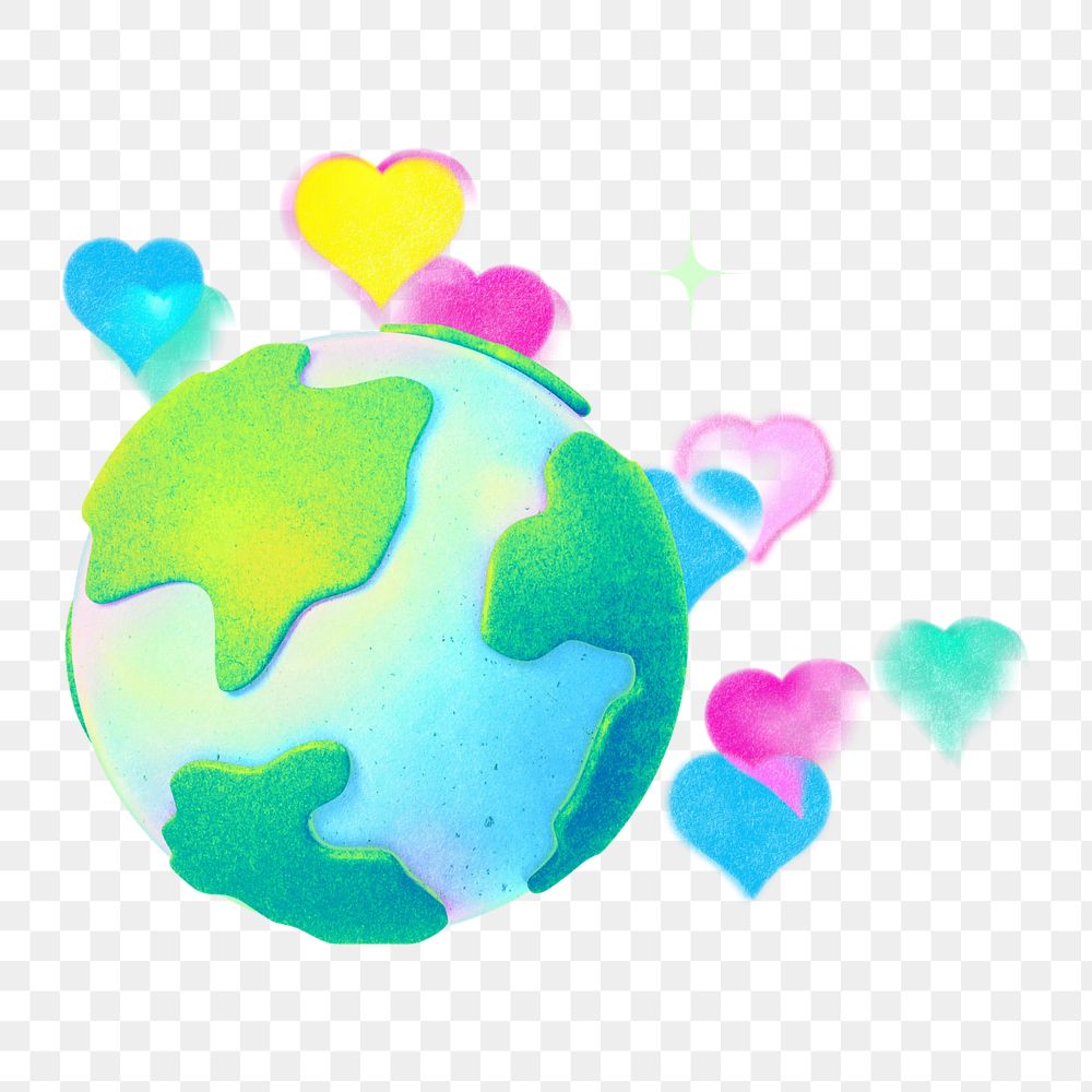 Editable save Earth, environment collage remix