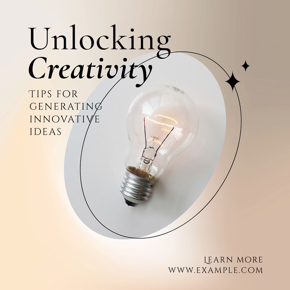 Unlocking creativity