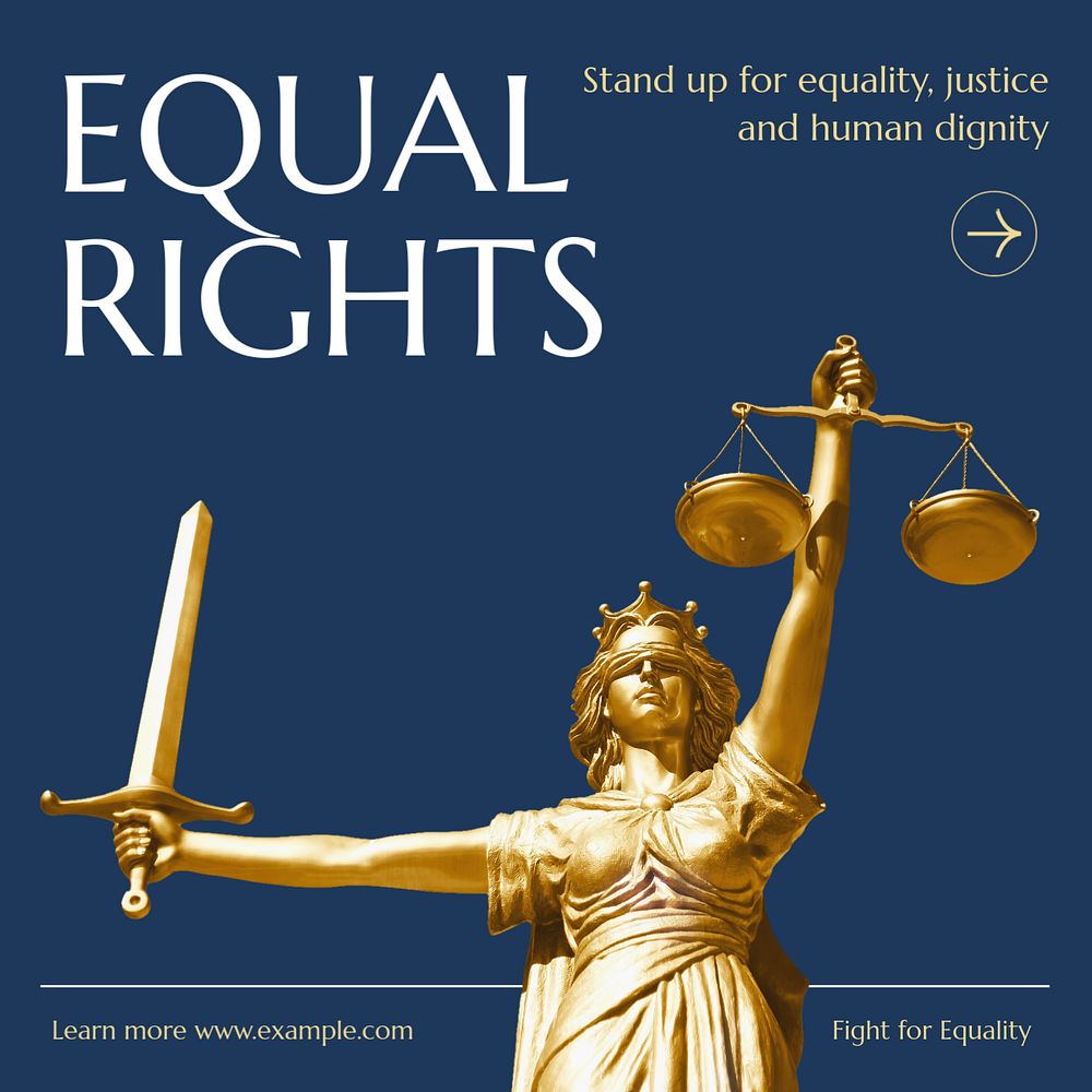 Human Rights - Free Editable Templates for Freedom & Equality Charity ...