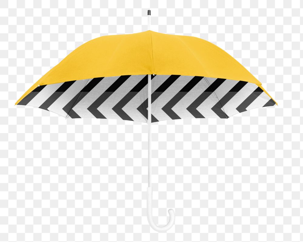 Umbrella  png mockup element,  editable design 