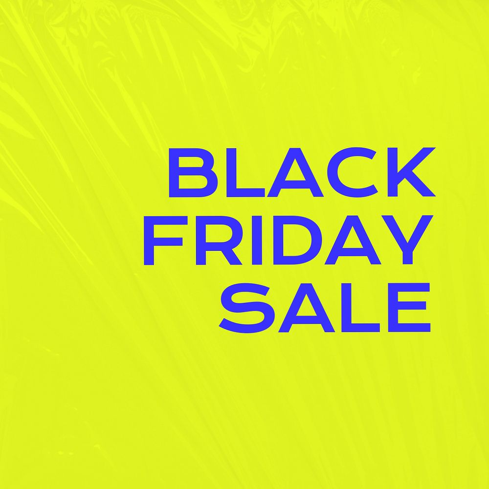 Black Friday Instagram post template, editable text