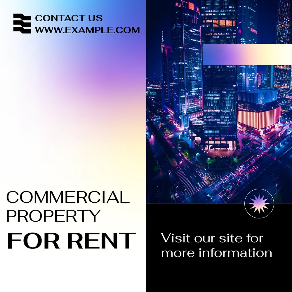 Commercial property rental