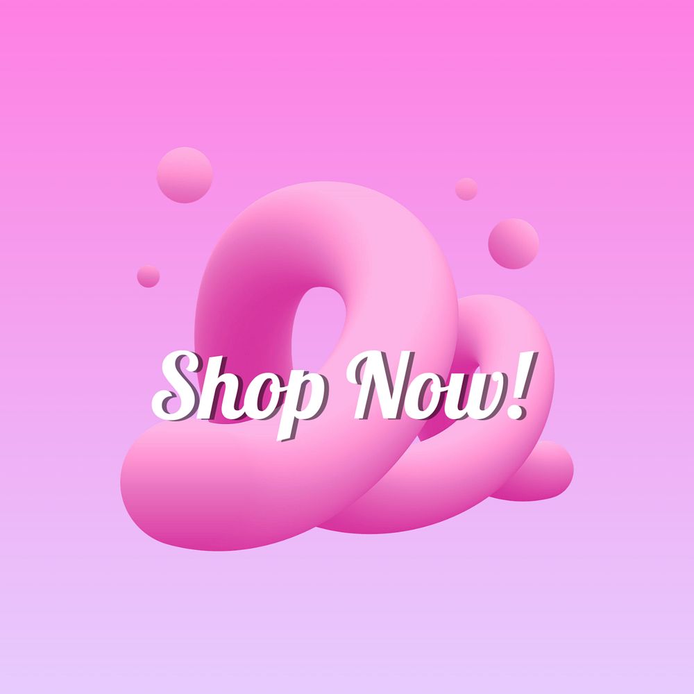 Shop now Instagram post template, editable design