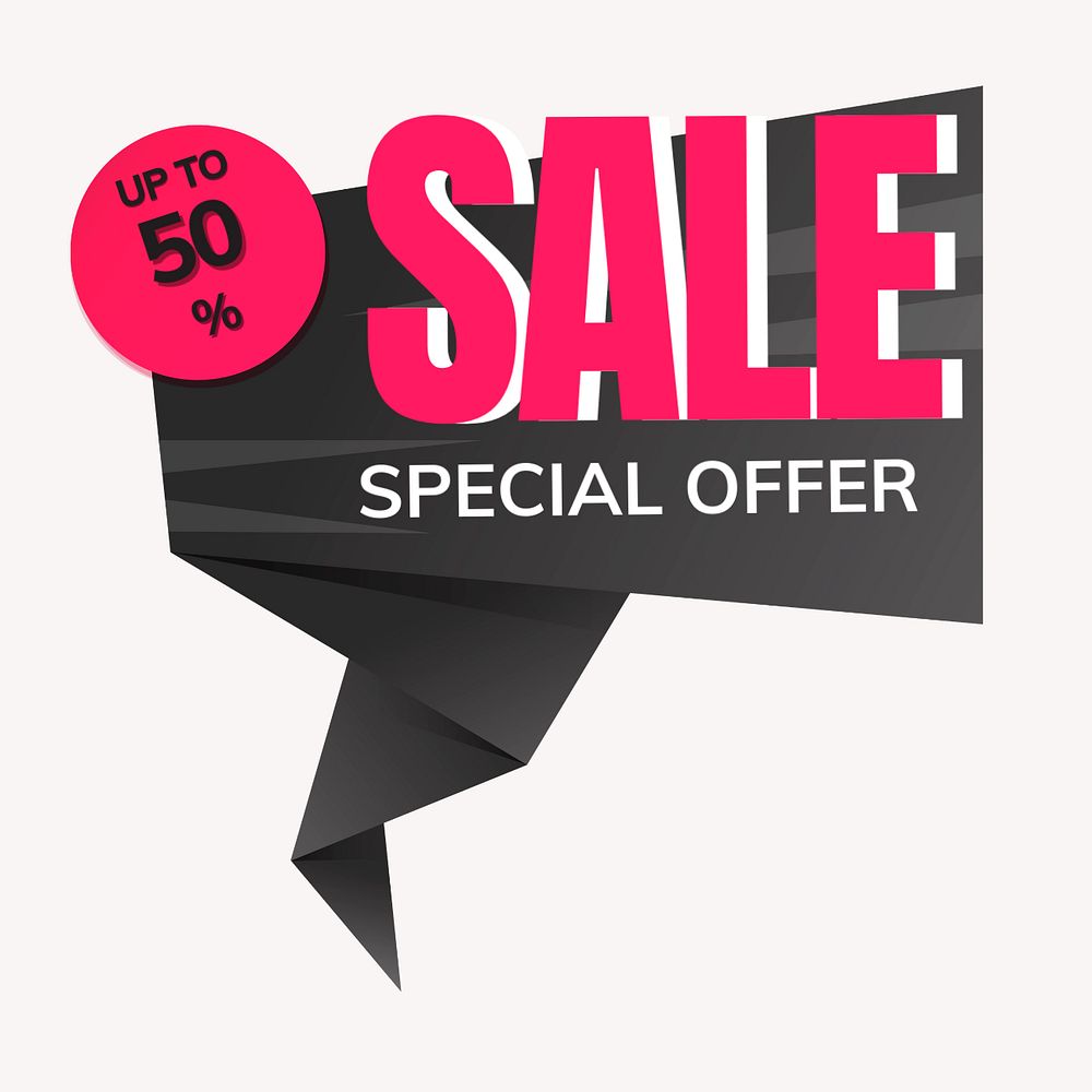 Sale badge sticker, editable design