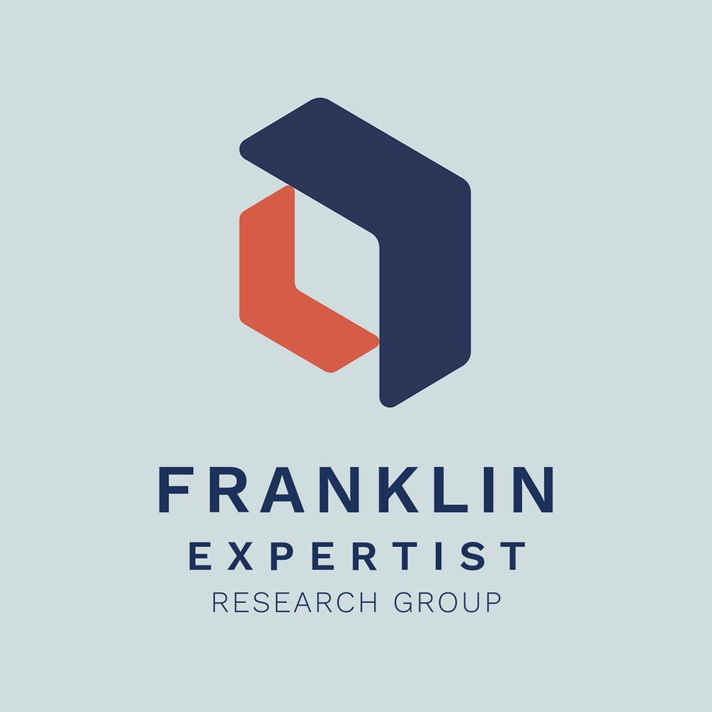 Research business logo template, editable design