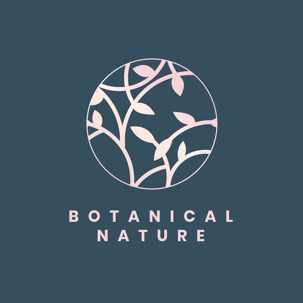 Spa logo aesthetic business template, editable professional branding 