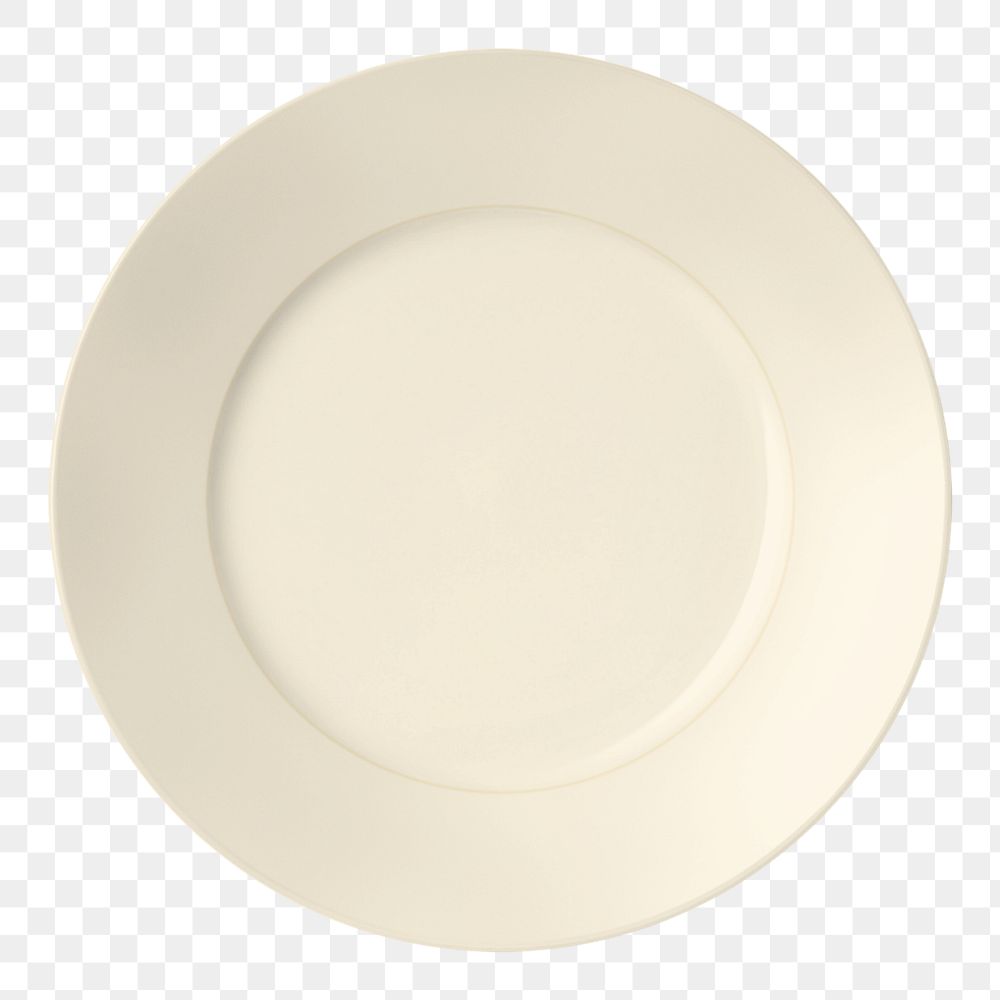 Dish editablemockup element, realistic plate in beige