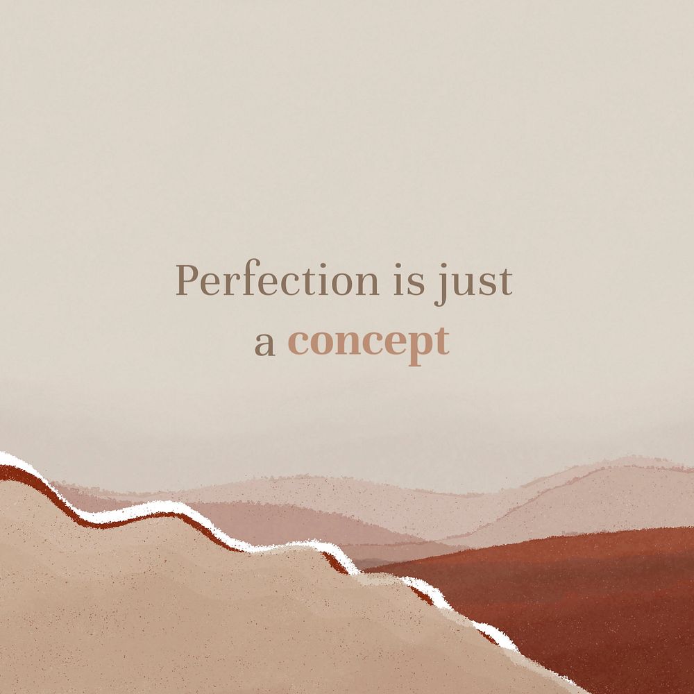 Motivational quote Instagram post template, editable design