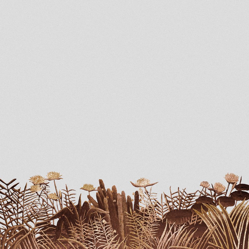 Henri Rousseau's nature background. Remixed by rawpixel.