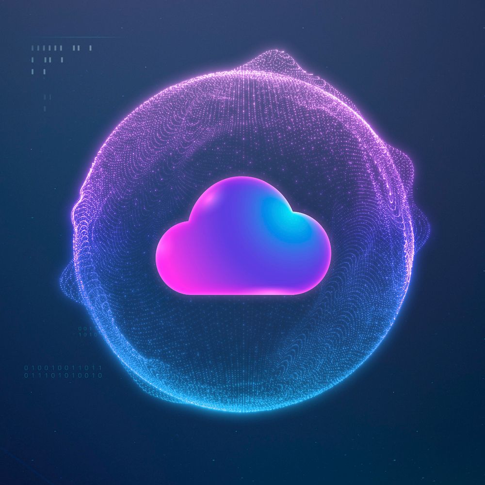 Cloud technology, editable digital remix