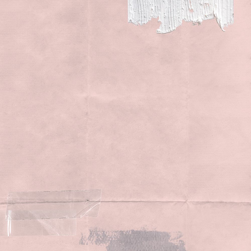 Pink wrinkled paper background, editable design