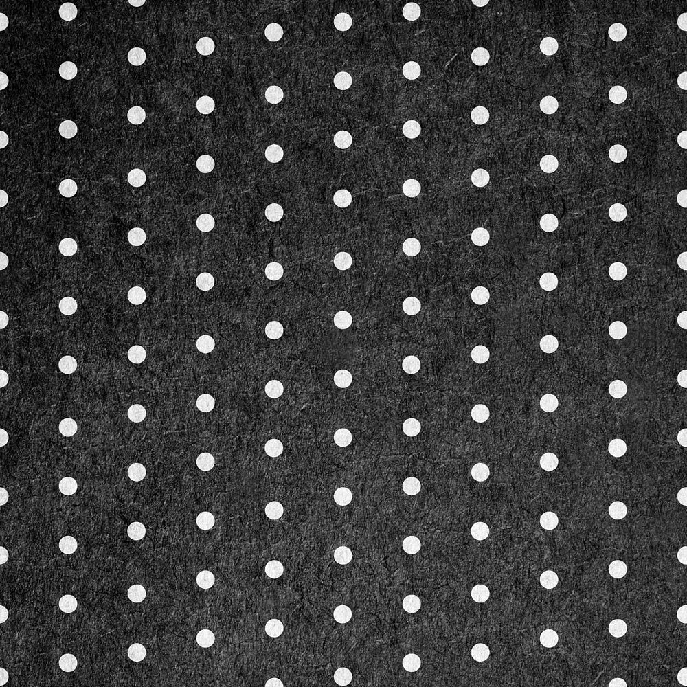 Black & white polka dots background, editable collage design