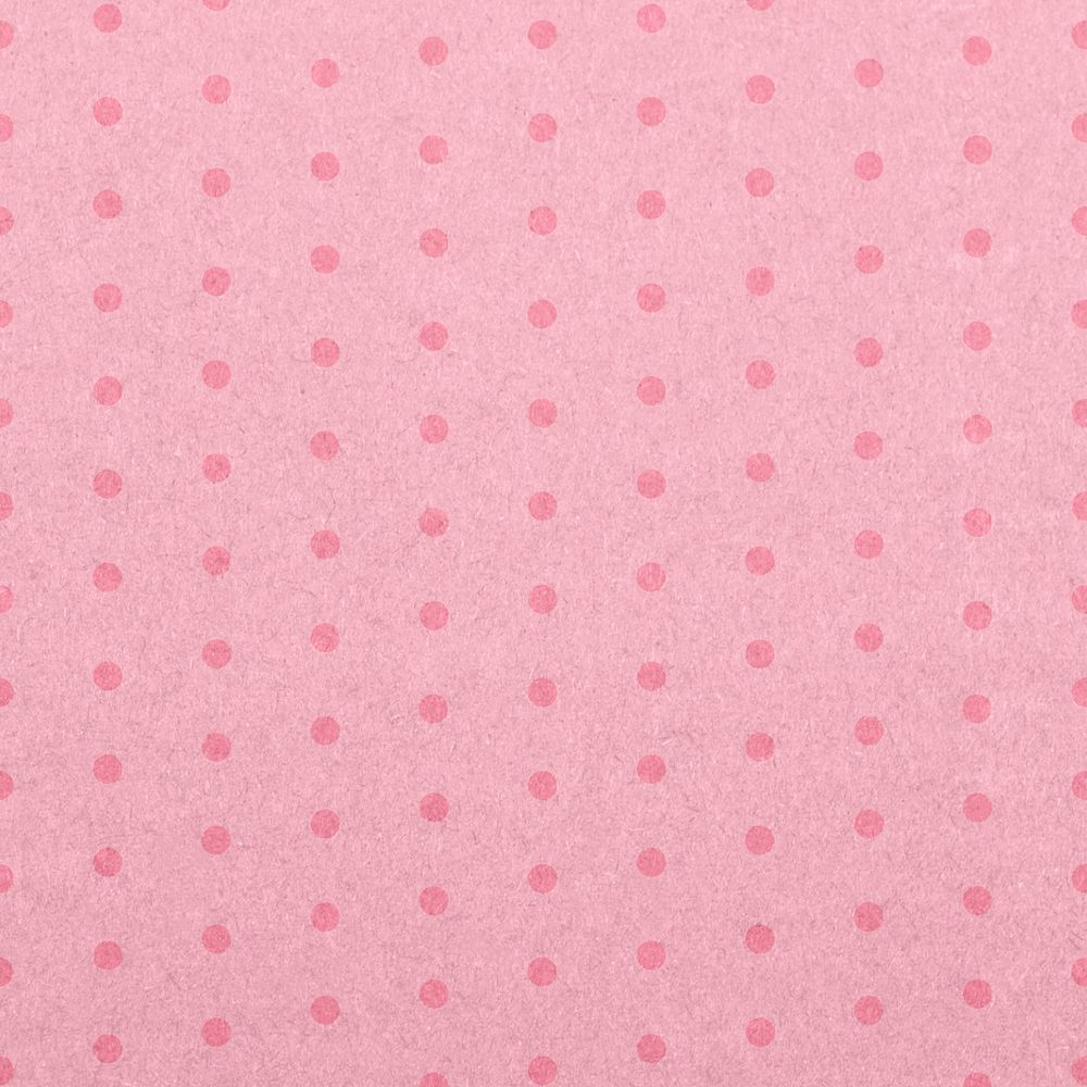 Editable pink polka dots background, collage design