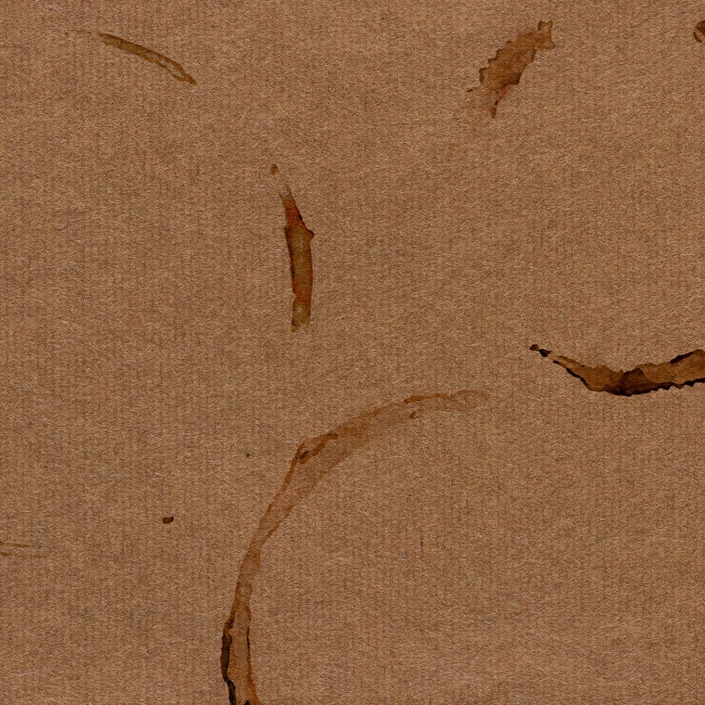 Coffee cup stain background, brown paper, editable design